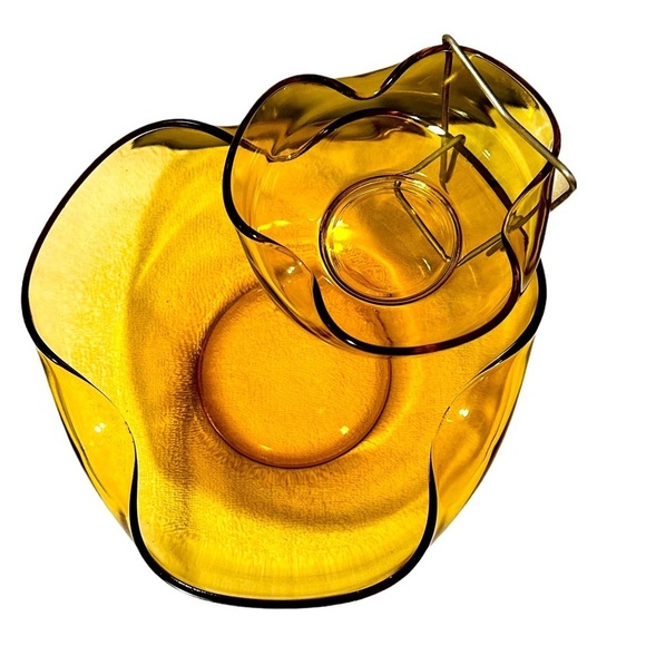 ANCHOR HOCKING TRI FOLD DIP SET - Picture 2 of 12